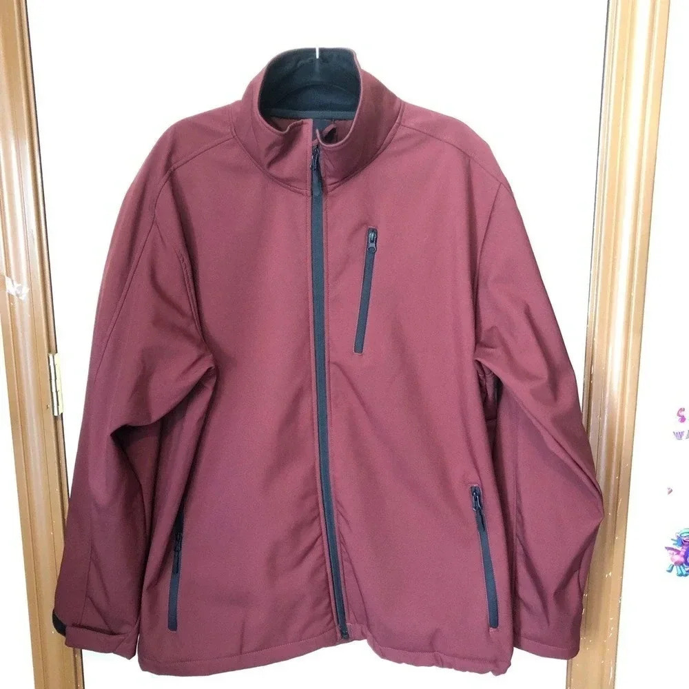 Iceburg Outerwear Quality Water Winter Proof Coat/Jacket Men L Full zip Pockets